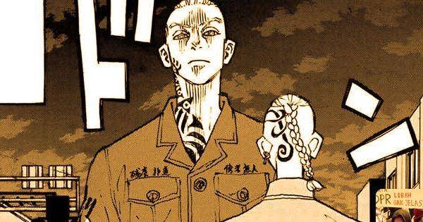 Perbandingan tinggi Draken dan South ( Dok. Kodansha / Tokyo Revengers )