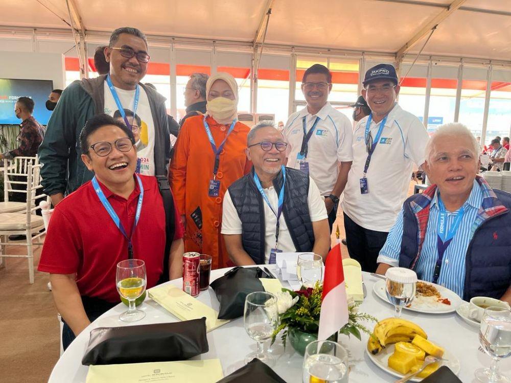 Daftar Tokoh Hadir ke Formula E: Sandi Uno, Cak Imin, sampai AHY