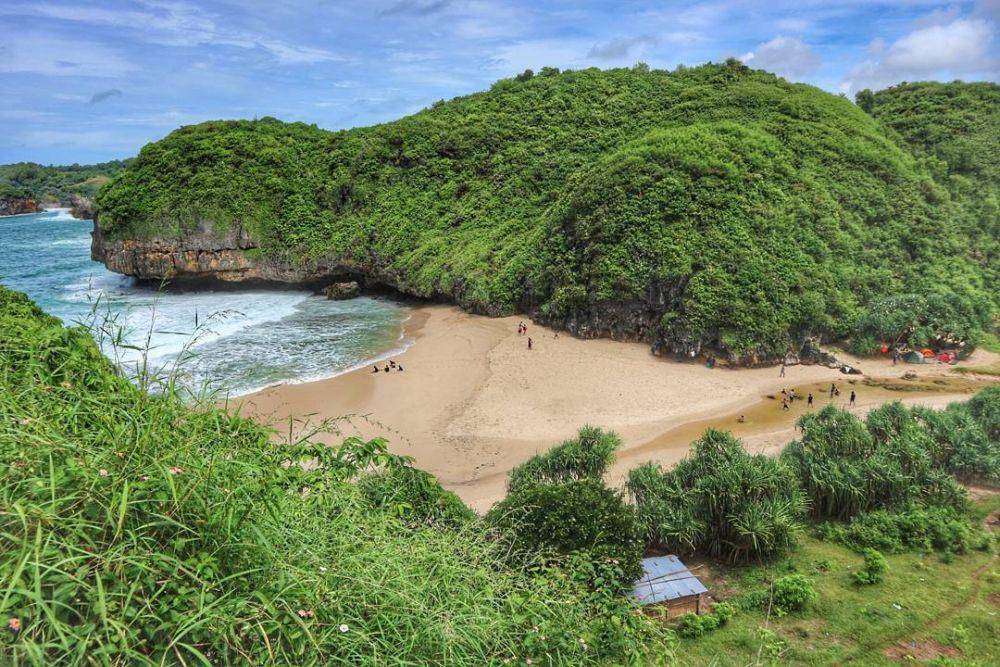 potret Pantai Greweng (instagram.com/Bookpacker)