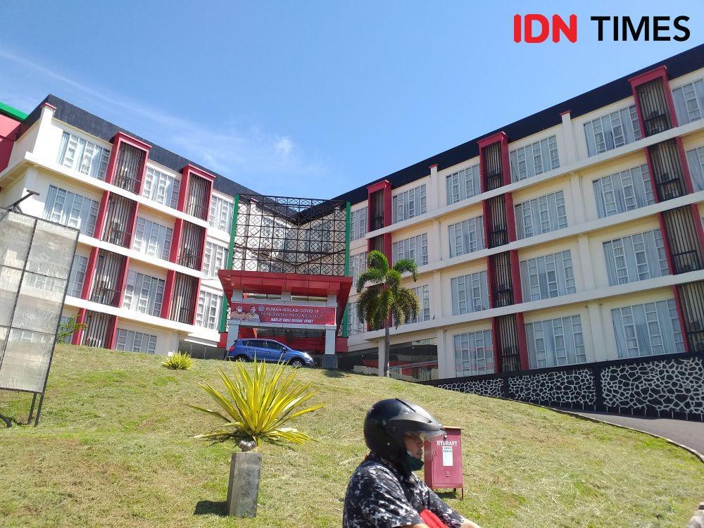Asrama Haji Manado yang sempat dijadikan tempat isolasi pasien COVID-19 pada tahun 2021. IDN Times/Savi