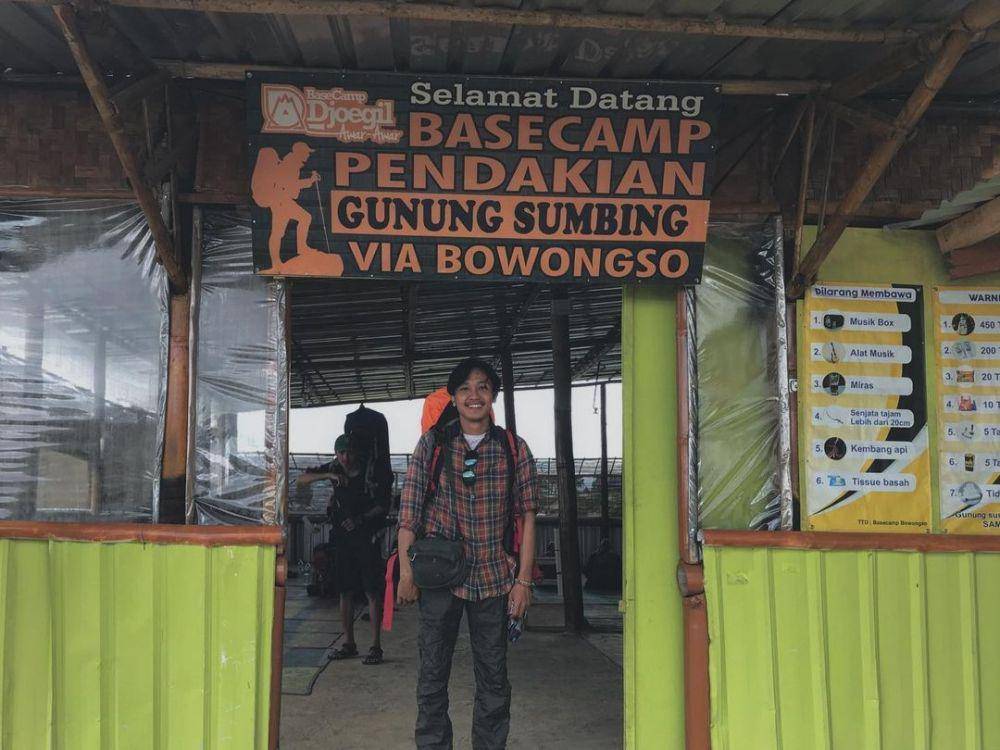 pendaki di Basecamp Bowongso, Gunung Sumbing (instagram.com/hafid_ahmad_s)