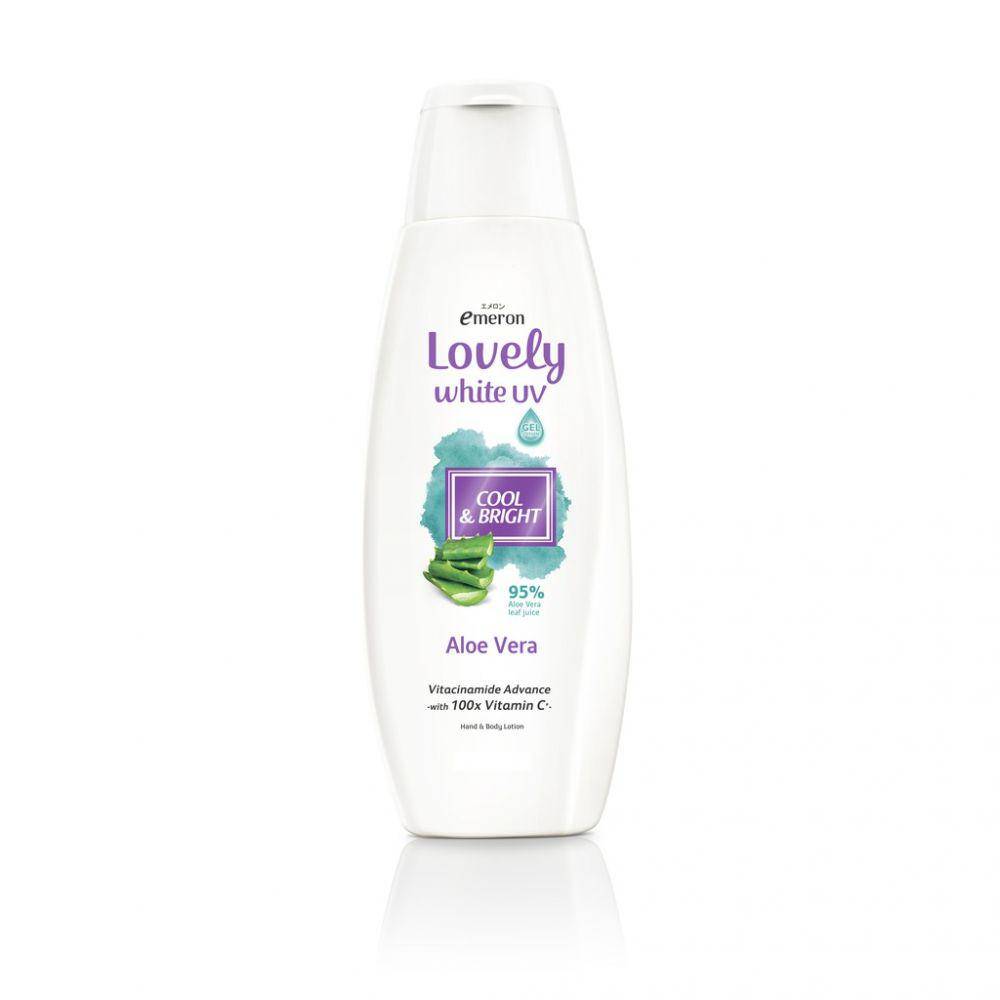 Emeron Body Lotion Lovely Cool & Bright Aloe Vera (shopee.co.id/wingsofficialshop)