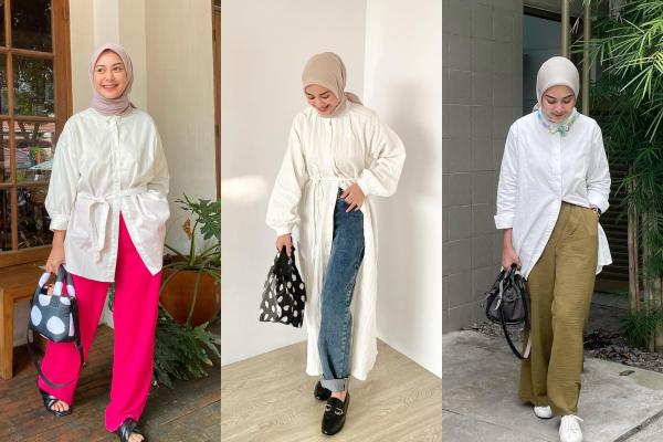 9 Ide Padu Padan Outfit Putih ala Dianty Annisa, Instagramable Banget!