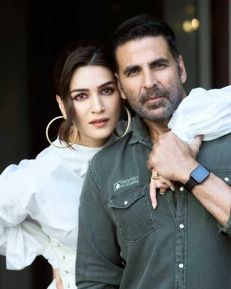 Kriti Sanon dan Akshay Kumar (instagram.com/kritisanon)