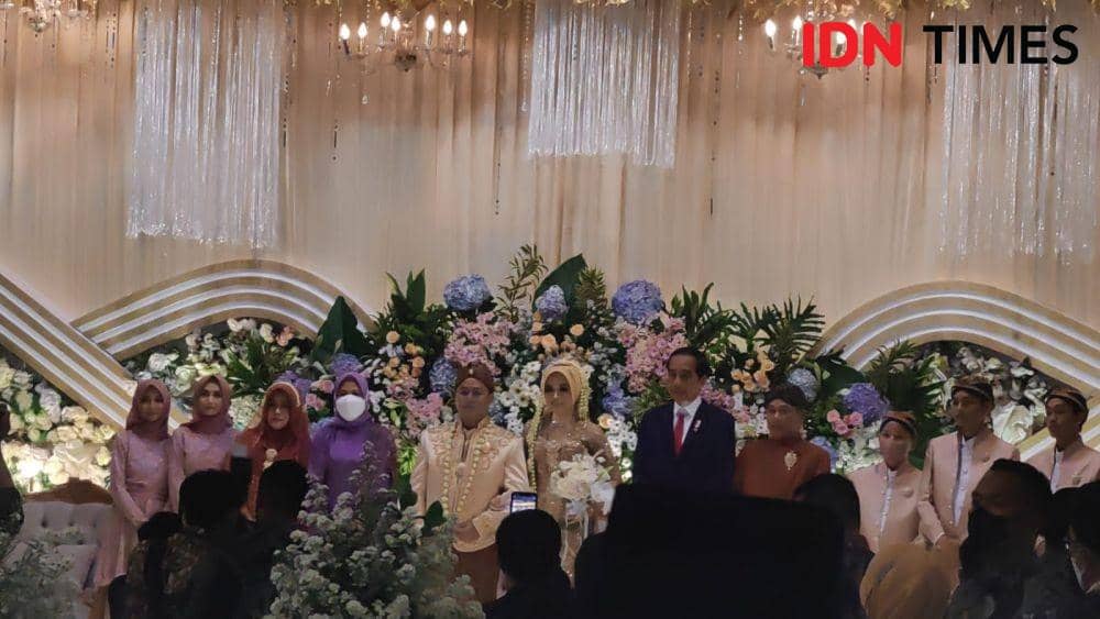 Gus Karim Sumringah Pernikahan Putranya Dihadiri Presiden Jokowi