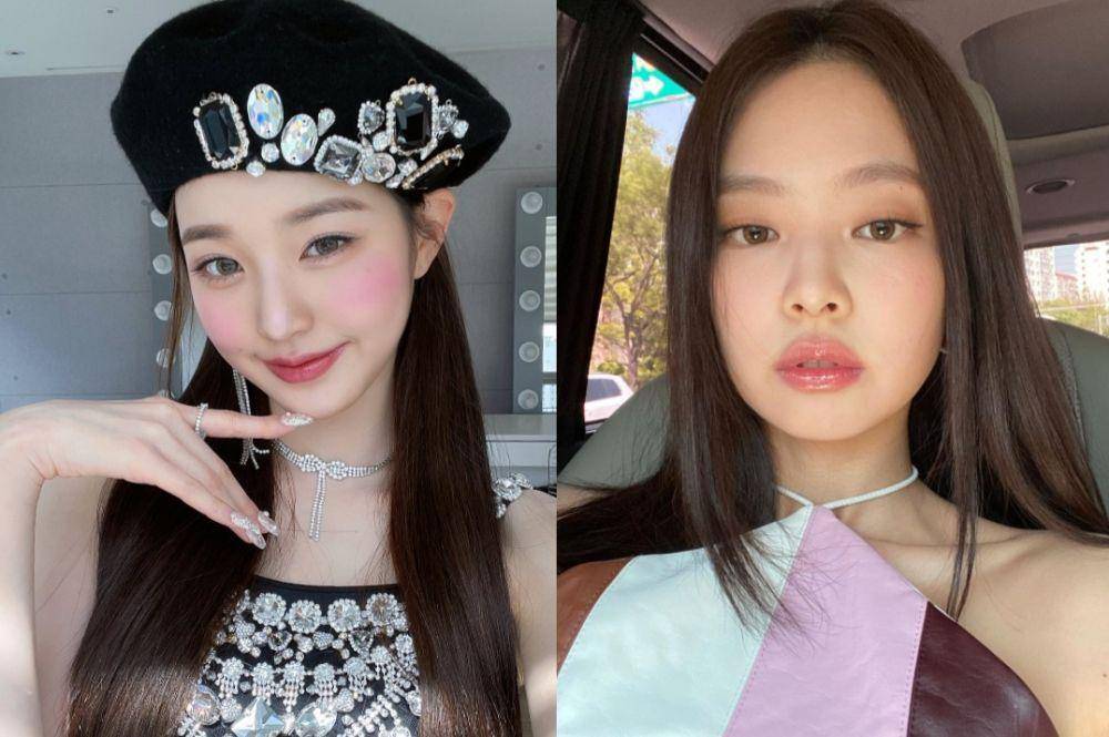 Wonyoung IVE dan Jennie BLACKPINK (twitter.com/IVE_twt | instagram.com/jennierubyjane)