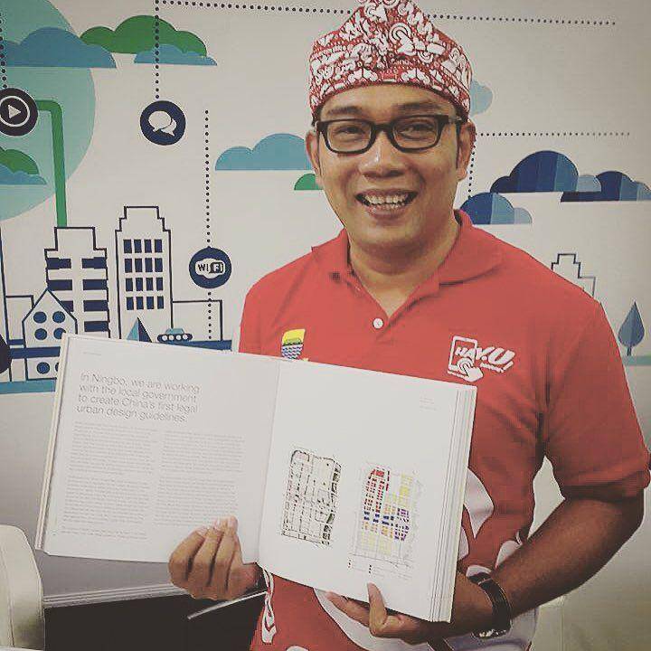 potret hasil desain Ningbo Newtown Ridwan Kamil (instagram.com/ridwankamil)