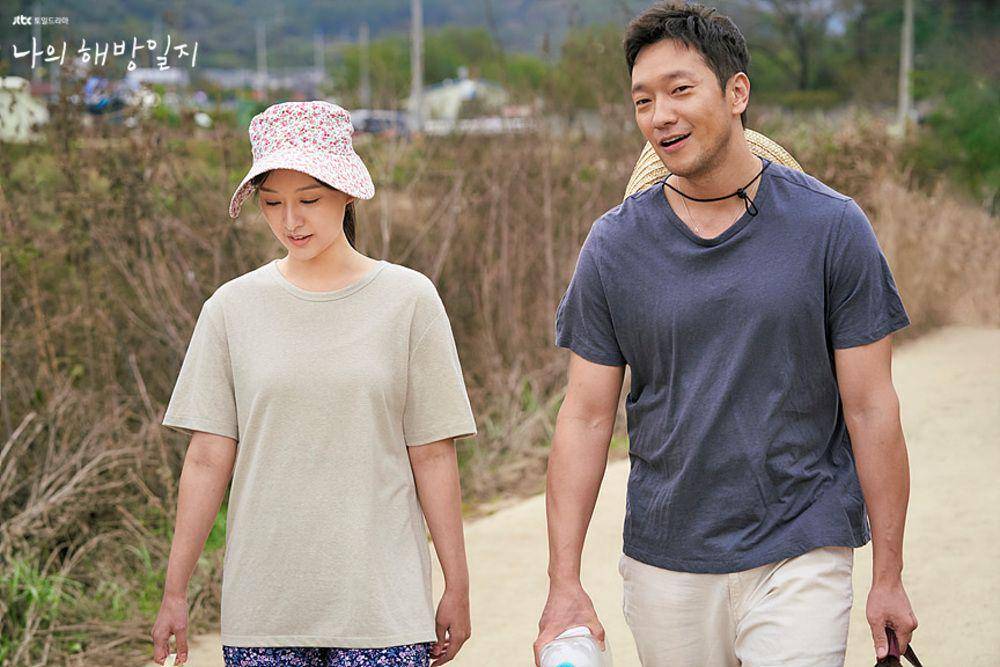 Son Seok Gu dan Kim Ji Won di My Liberation Notes (dok. JTBC/My Liberation Notes)