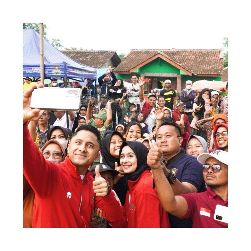 Hengky Kurniawan dan Sonya Fatmala di Turnamen HK Cup. (instagram.com/sonyafatmala)