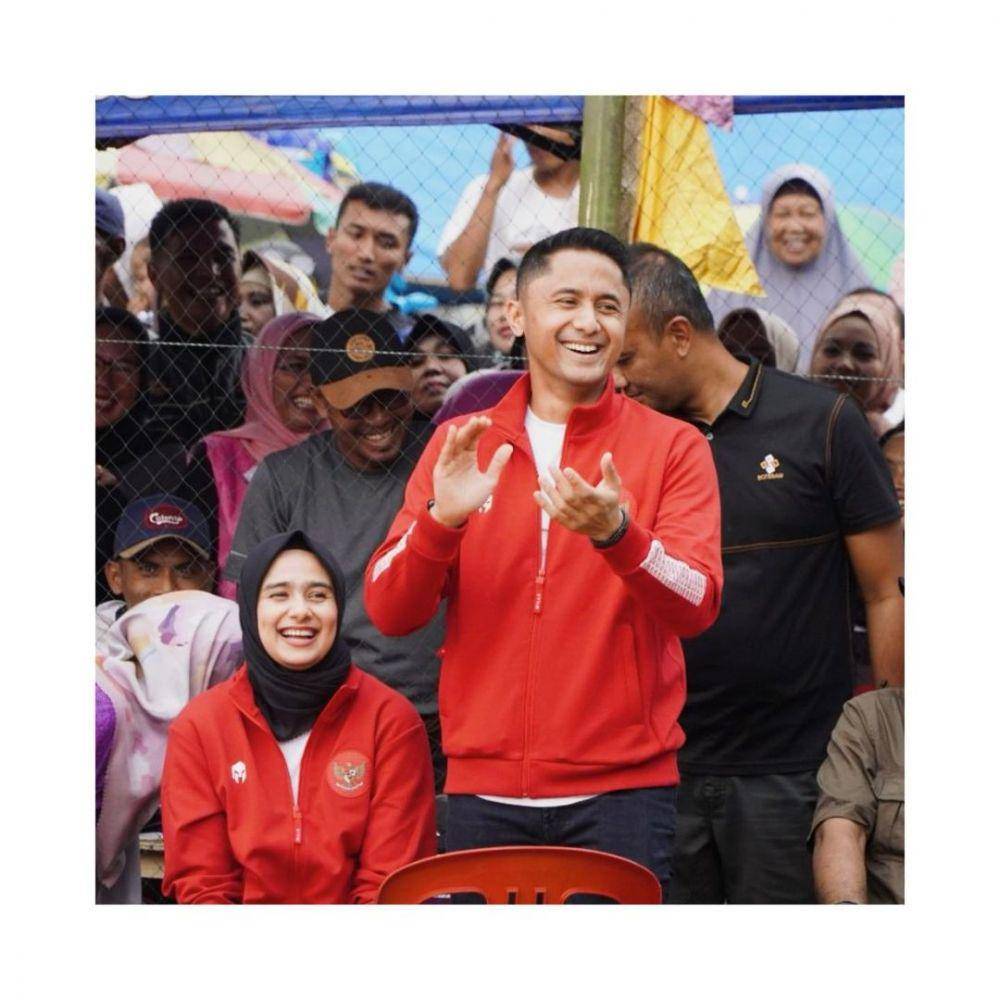 Hengky Kurniawan dan Sonya Fatmala di Turnamen HK Cup. (instagram.com/sonyafatmala)