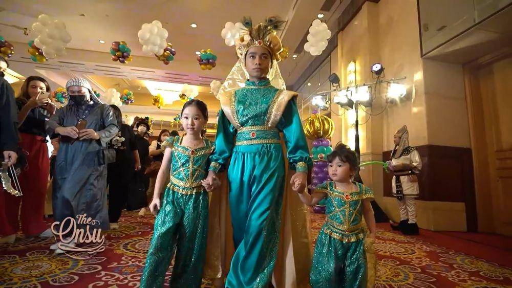 pesta ulang tahun Thalia dan Thania Onsu (youtube.com/theonsu)