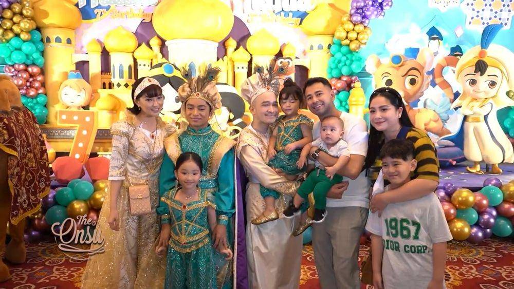 pesta ulang tahun Thalia dan Thania Onsu (youtube.com/theonsu)