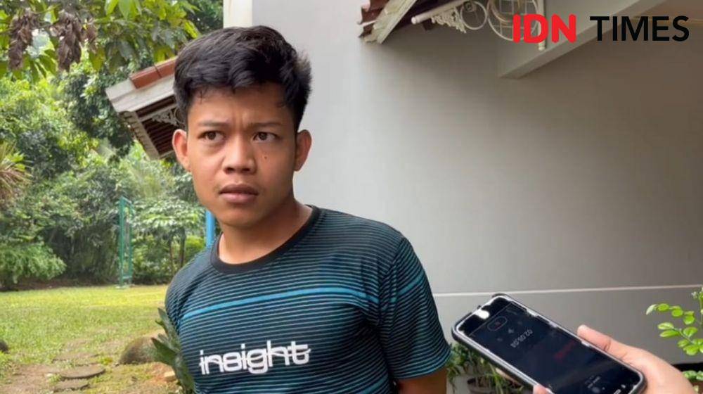 Penjaga rumah private party saat dikonfirmasi IDNTimes. (IDNTimes/Dicky)