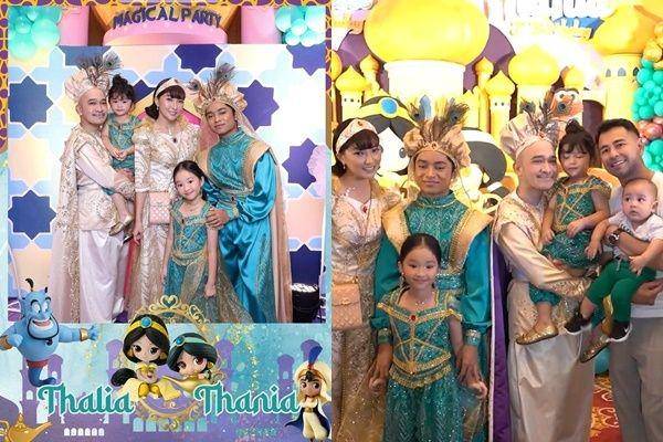 pesta ulang tahun Thalia dan Thania Onsu (youtube.com/theonsu)