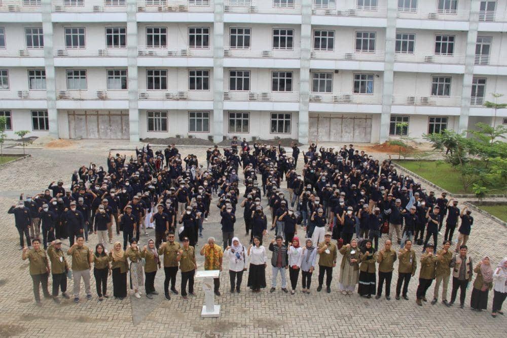 ITERA Lepas 268 Mahasiswa Ikuti KKN 2022, 10 Terpilih KKN Kebangsaan