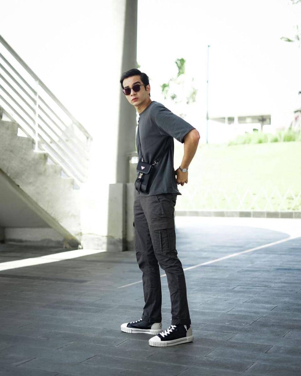 inspirasi OOTD santai dan simpel ala Farhan Bashel (instagram.com/farhanbashel)
