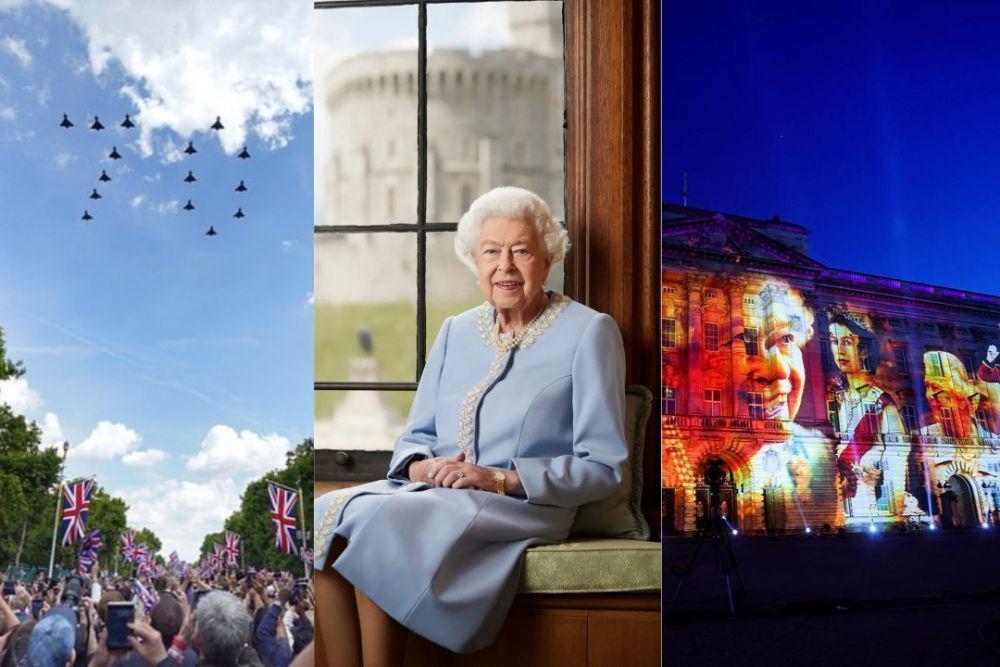 Berhias Cahaya, 12 Potret Meriah Platinum Jubilee Queen Elizabeth II
