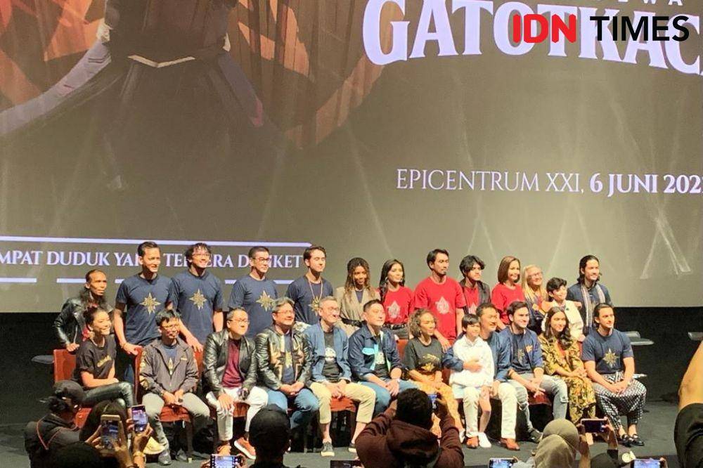 Konferensi pers Satria Dewa: Gatotkaca (IDN Times/Rafifa Shabira)