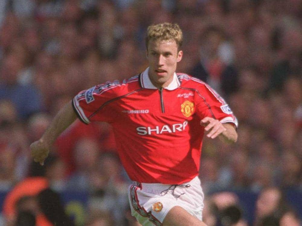 potret Ronny Johnsen berseragam Manchester United (twitter.com/ManUtd)