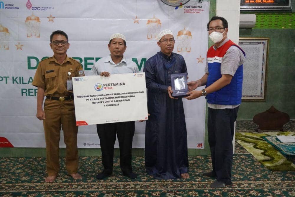Pertamina dan Warga Balikpapan Gelar Doa Bersama untuk Keselamatan bersama. Foto Pertamina