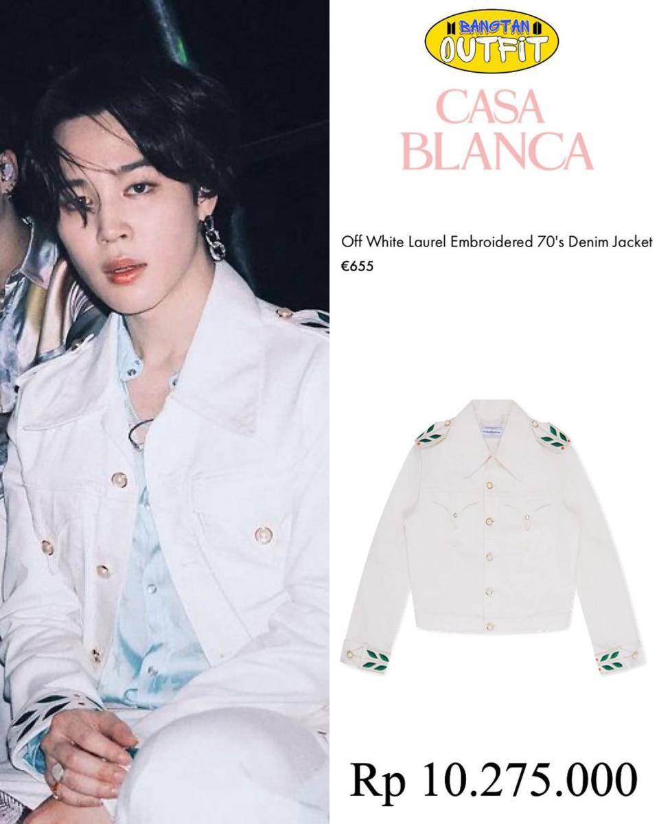 harga outfit harian Jimin BTS (instagram.com/bangtan_outfit)