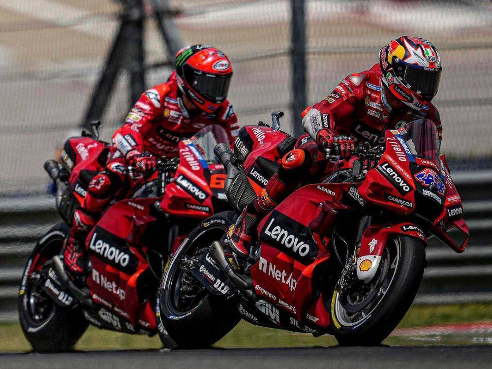 Francesco Bagnaia dan Jack Miller (instagram.com/ducaticorse)