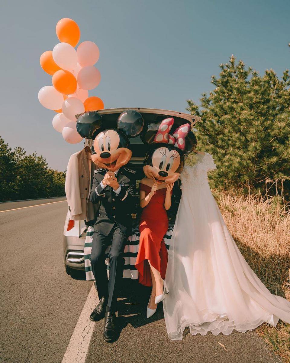 prewedding ala Korea (instagram.com/photo.rini)