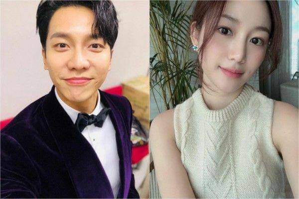 Lee Seung Gi dan Lee Da In (instagram.com/leeseunggi.official | instagram.com/xx__dain)