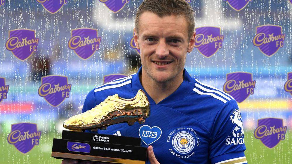 Jamie Vardy menjadi top scorer Premier League 2019/2020. (skysports.com)
