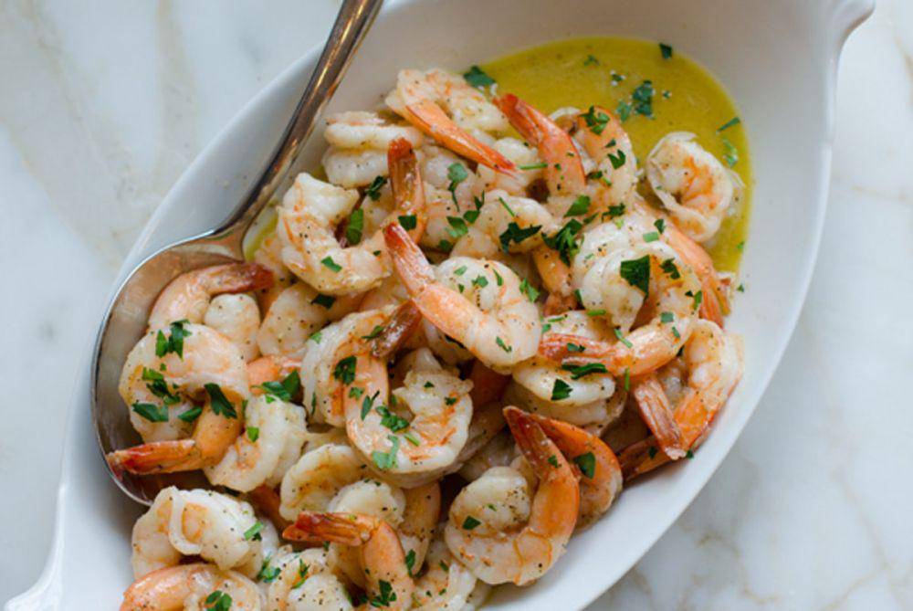 garlic shrimp (onceuponachef.com)