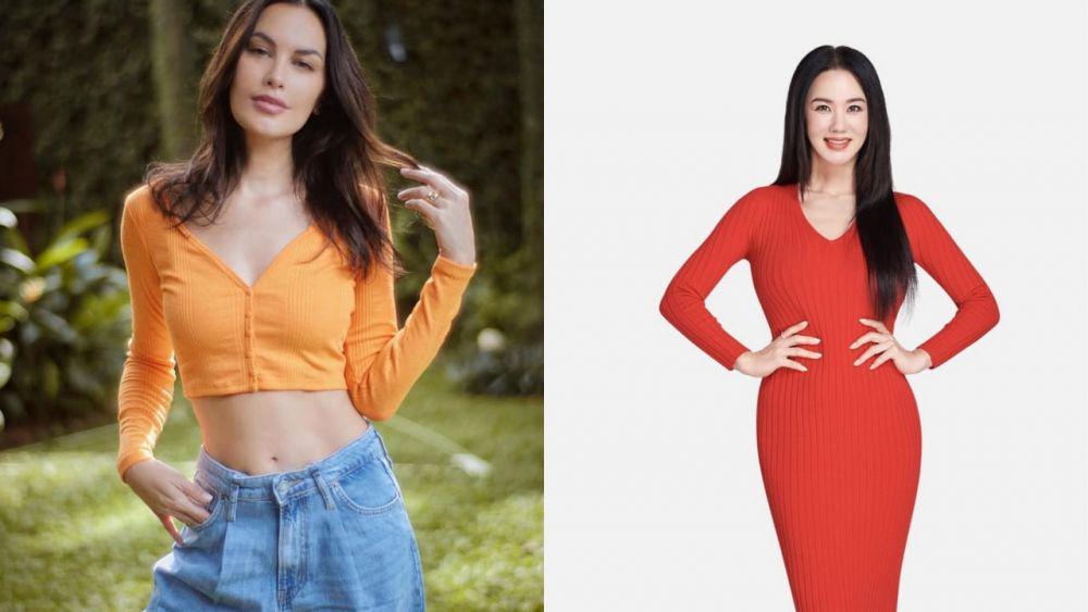 10 Adu Gaya Sophia Latjuba Vs Uhm Jung Hwa, Memesona di Usia 50an!
