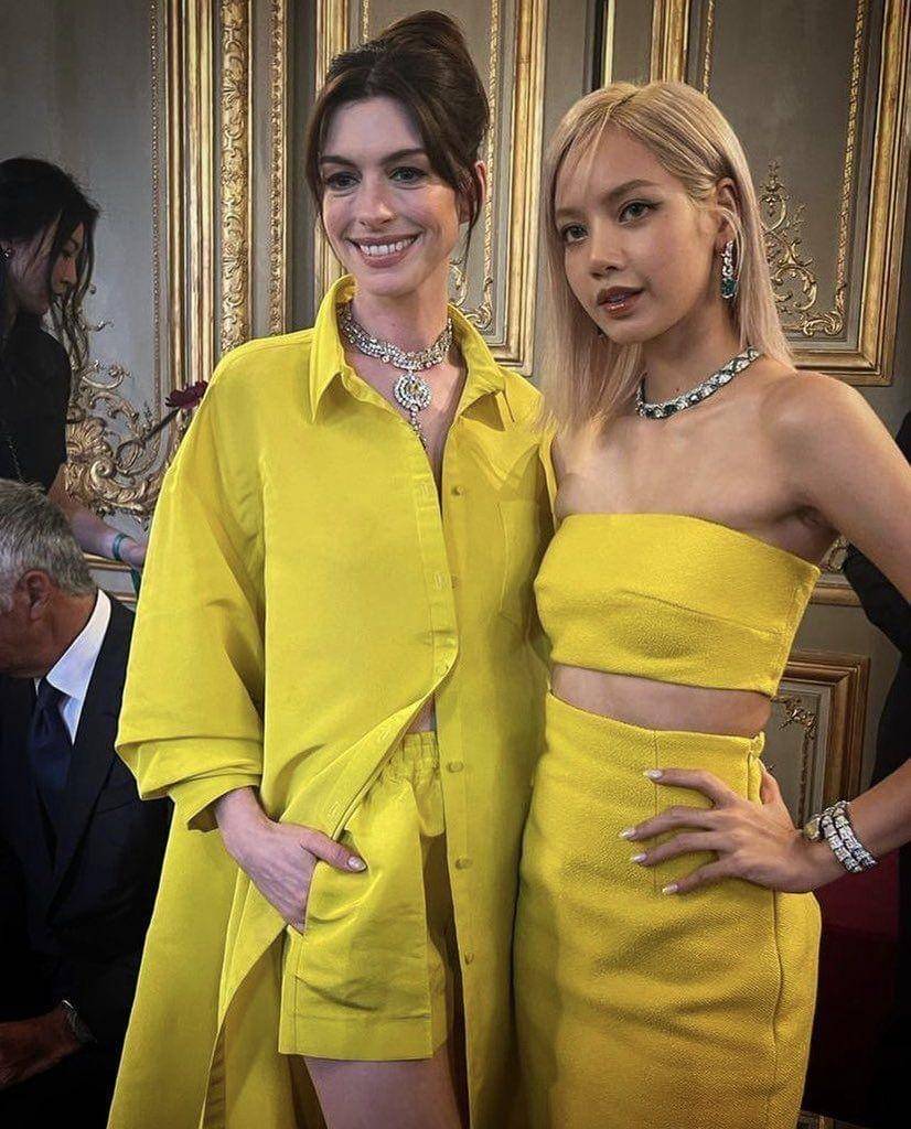 Lisa BLACKPINK di Bvlgari High Jewelry Show (twitter.com/lecherir_debils)