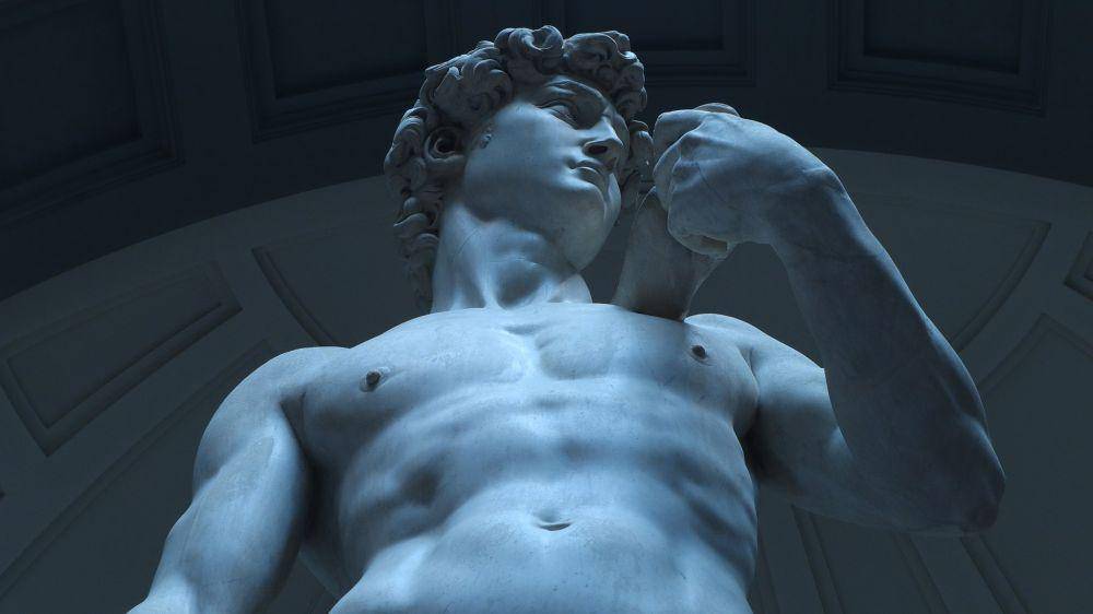 patung Michelangelo (commons.wikimedia.org/Maksim Sokolov)