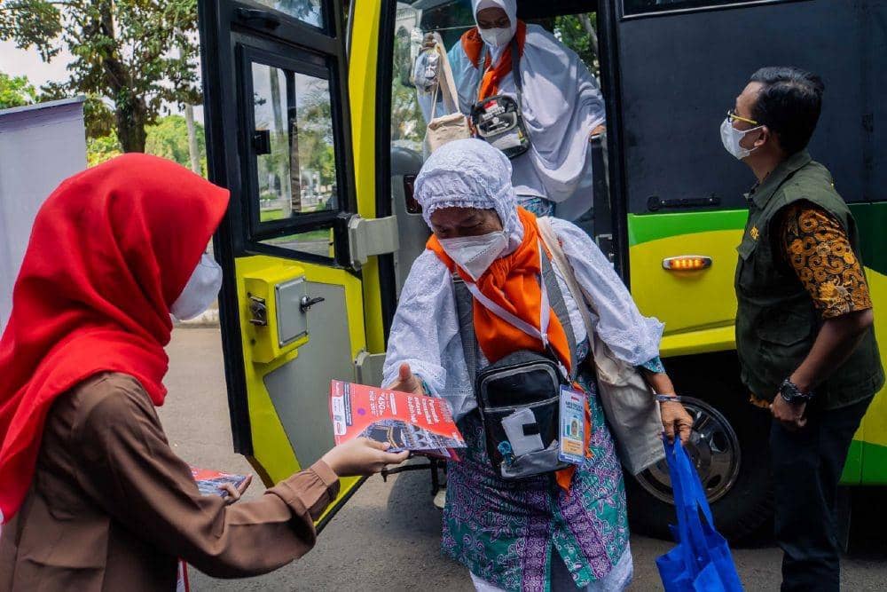 Telkomsel menyiapkan Posko Haji Telkomsel sebagai pusat layanan pelanggan dari kalangan jemaah haji Indonesia. Foto Telkomsel