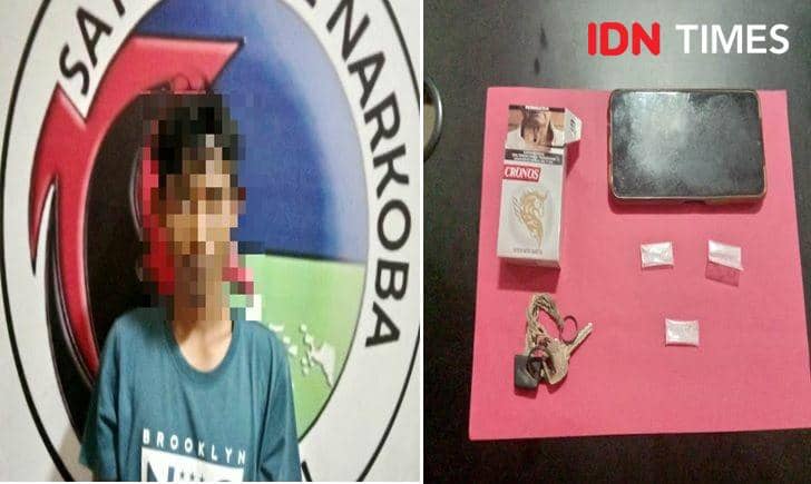 Tersanka KA beserta barang bukti miliknya, kini diamankan di Polres PPU (IDN Times/Ervan)