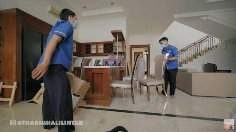 potret desain interior rumah Thariq Halilintar (youtube.com/thariqhalilintar)