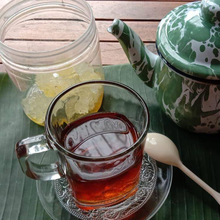 llustrasi teh tubruk (instagram.com/angkringan_kebon_tonjong)