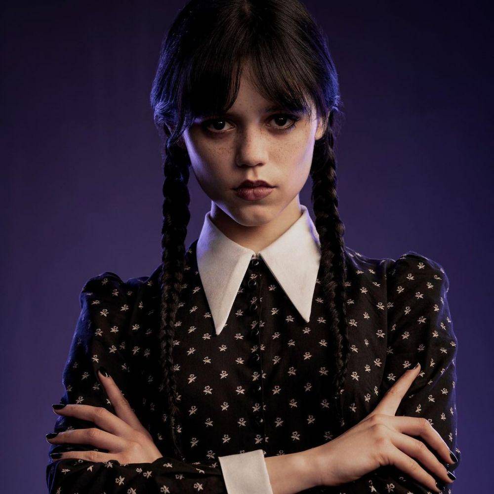Jenna Ortega sebagai Wednesday Addams (dok. Netflix/Wednesday)