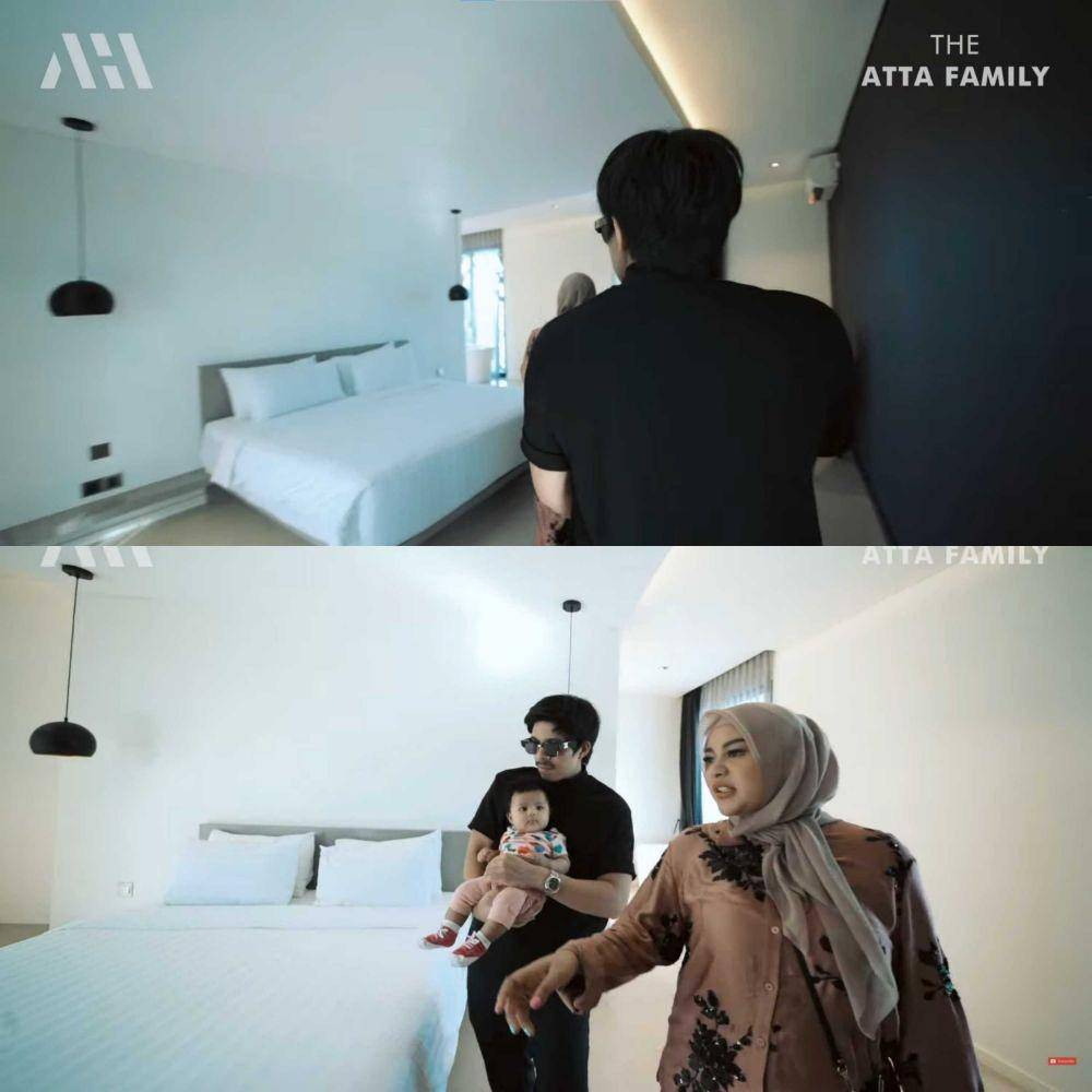 Villa sementara Ameena, Atta, dan Aurel di Bali (YouTube.com/AH/)