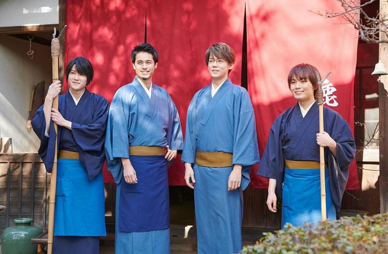 potret Gure, Tsubaki, Tokitaka dan Sui (instagram.com/oshidora_EX)