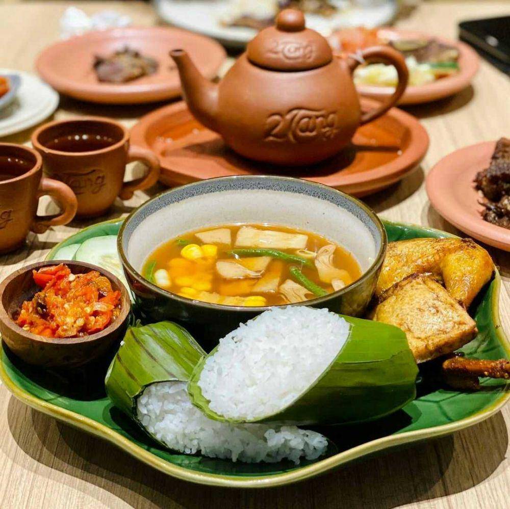 nasi timbel (instagram.com/helen_ranap)