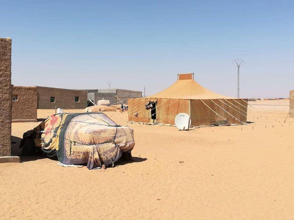 kamp pengungsian penduduk Sahrawi di Tindouf, Aljazair (instagram.com/lorenalopezdelacalle)