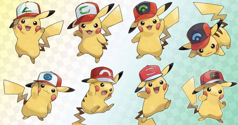Pikachu bertopi dari gim Pokemon Sword dan Shield. (pokemon.com)