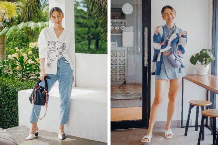10 Inspirasi OOTD Hangout ala Conchita Caroline, Anti Ribet-ribet Club
