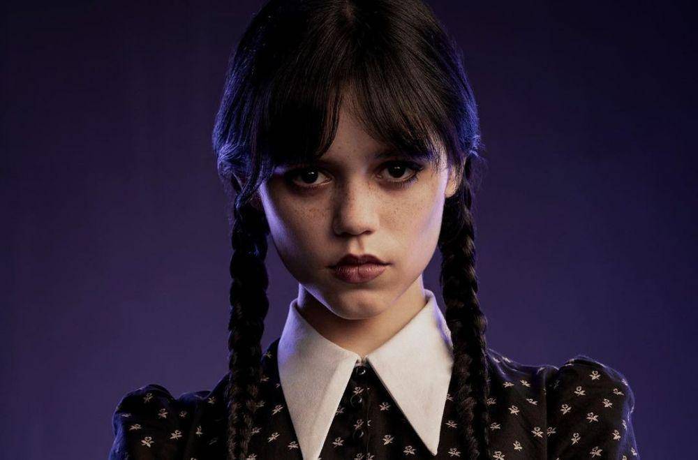 Jenna Ortega sebagai Wednesday Addams (dok. Netflix/Wednesday)