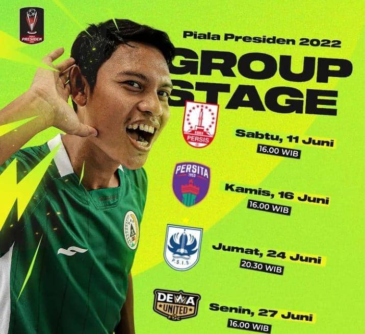 Jadwal Piala Presiden PSS Sleman. Instagram/ pssleman