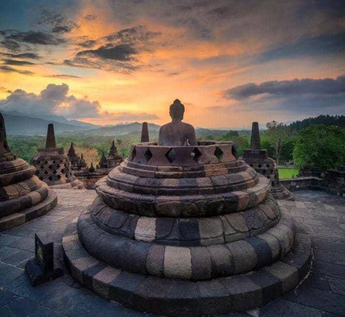 potret Candi Borobudur (instagram.com/saragih_erick)