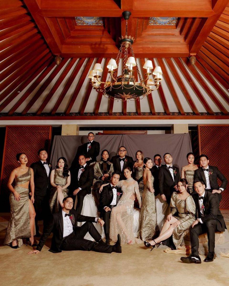 Bridesmaid di pernikahan artis (instagram.com/vidialdiano)