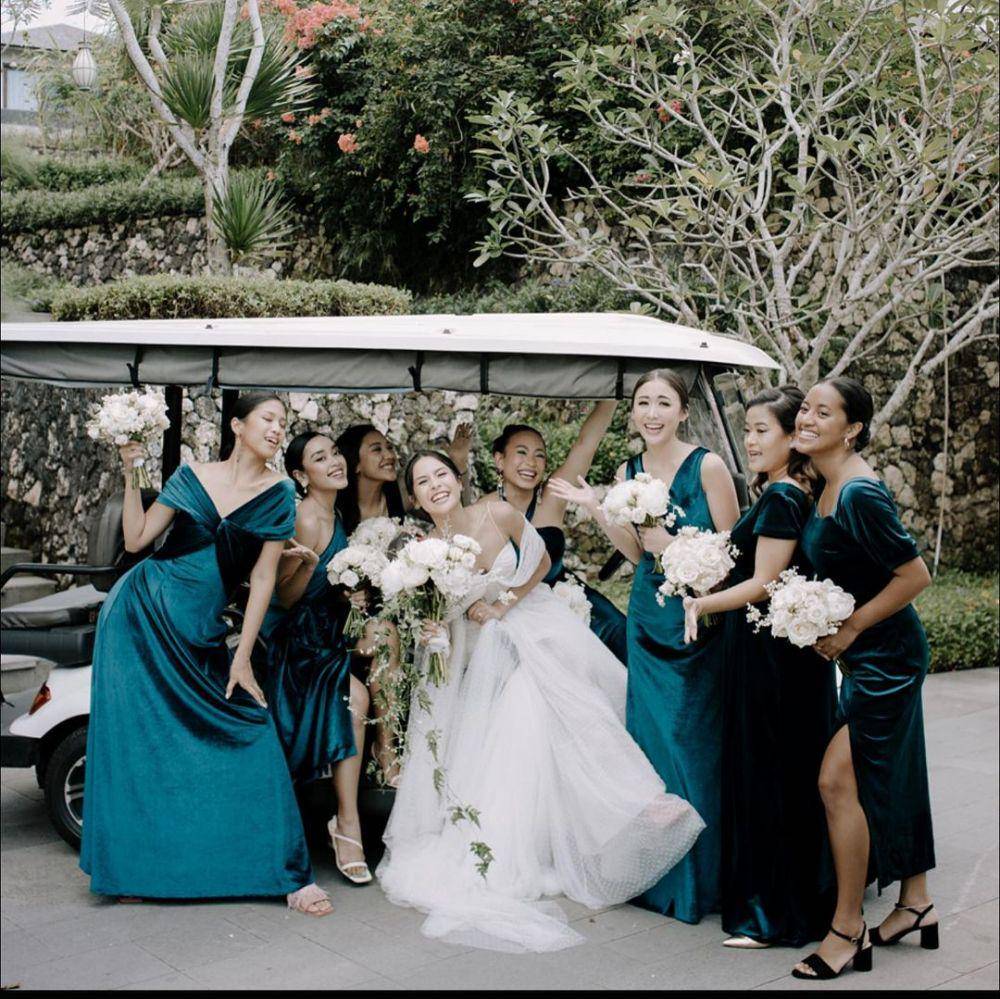 Bridesmaid di pernikahan artis (instagram.com/maudyayunda)