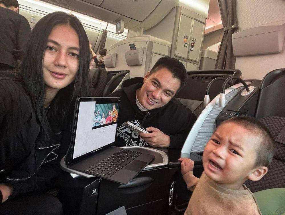 Baim Wong dan keluarga di Amerika (instagram.com/paula_verhoeven)